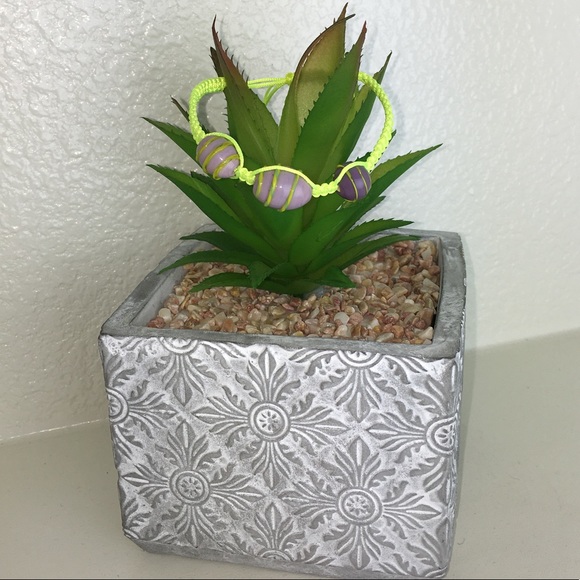 Handmade Chinese Knotting Bracelet W/ Glass Beads - Picture 2 of 8